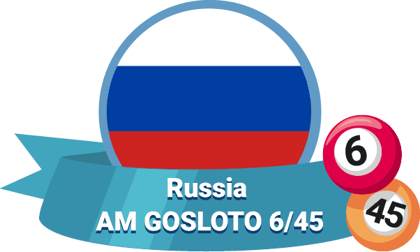 Russia AM Gosloto 6/45